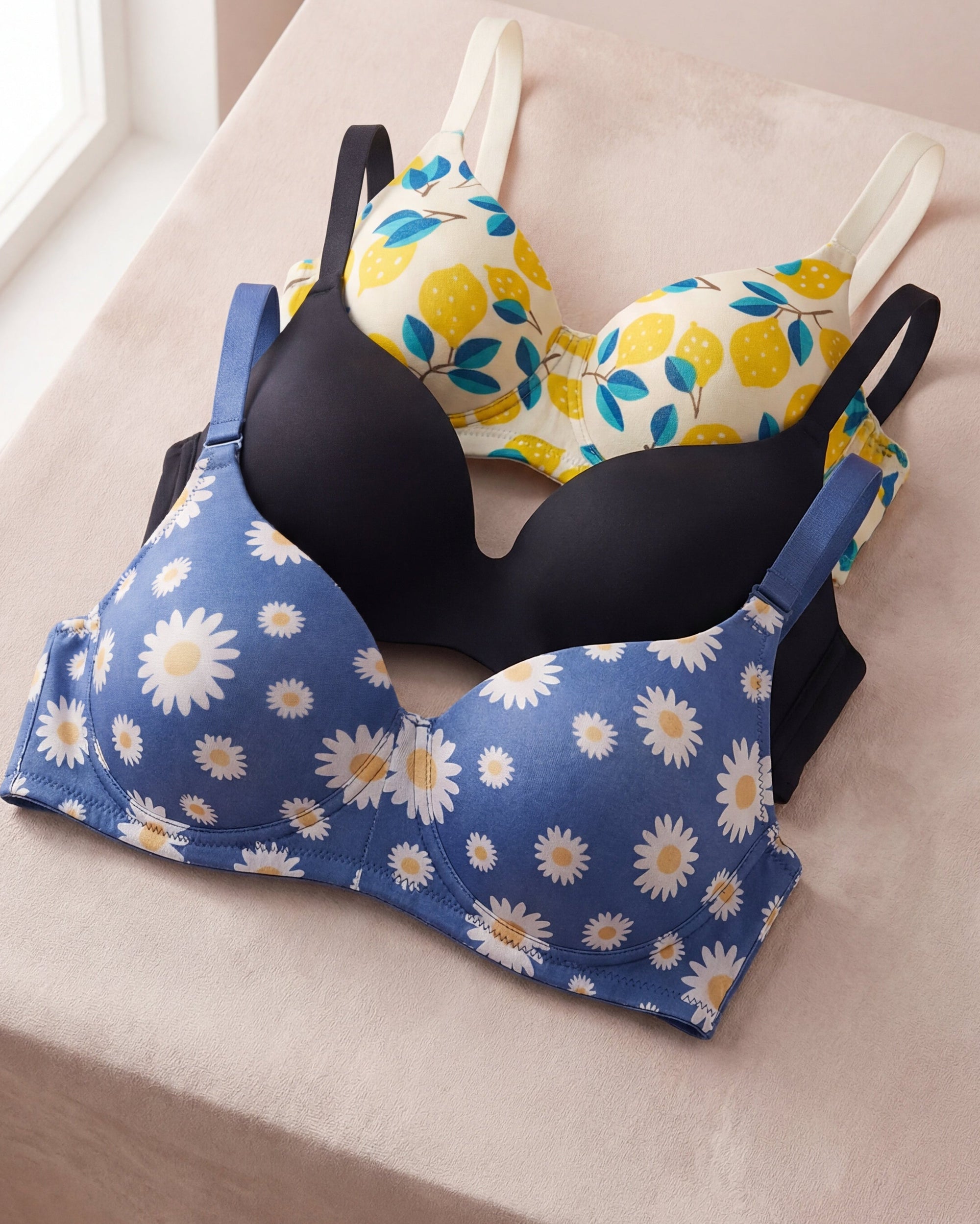 T-shirt Bra bundle Fresh Everyday Trio (Pack of 3)