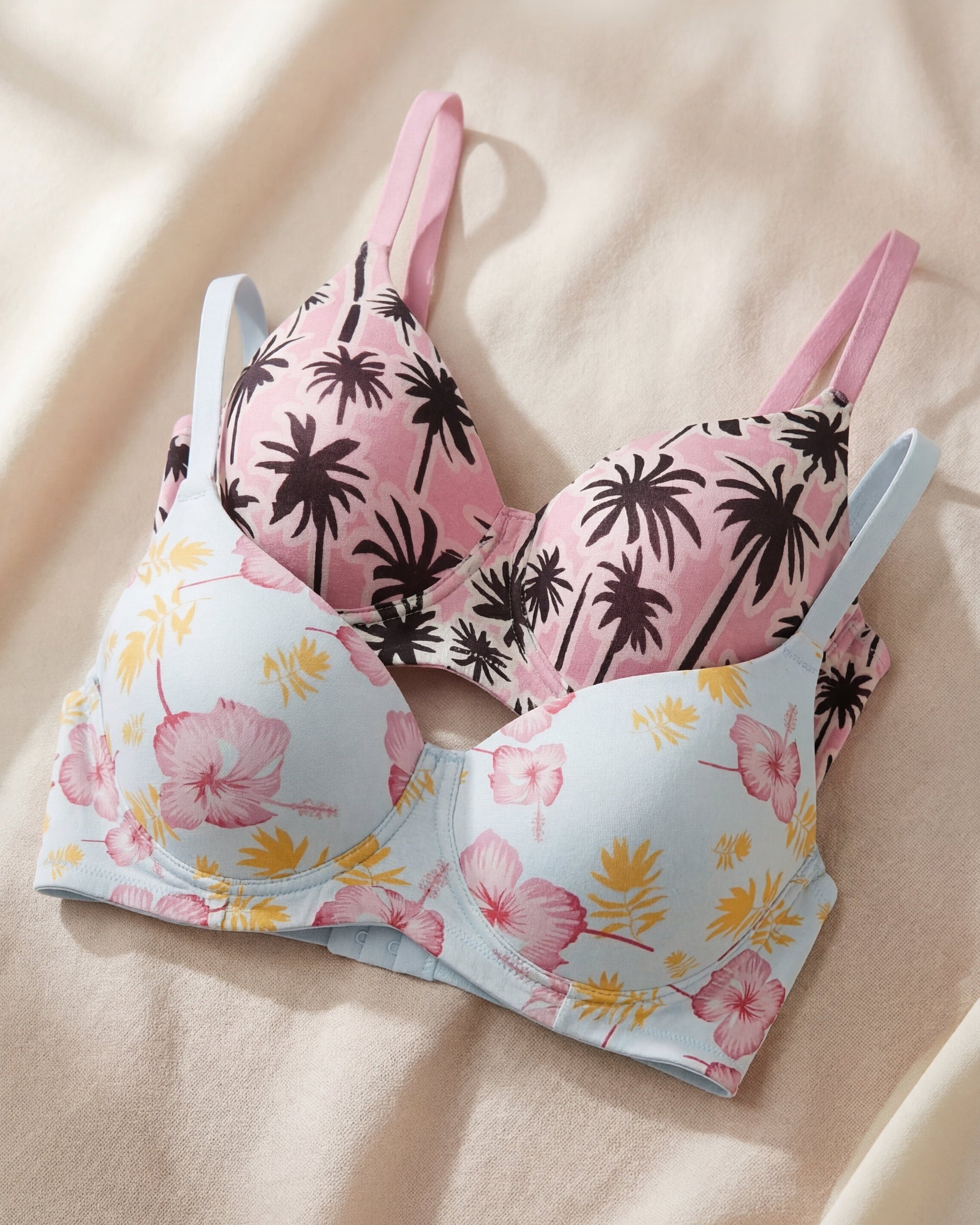 T-shirt Bra bundle Tropical Pop Duo (Pack of 2)